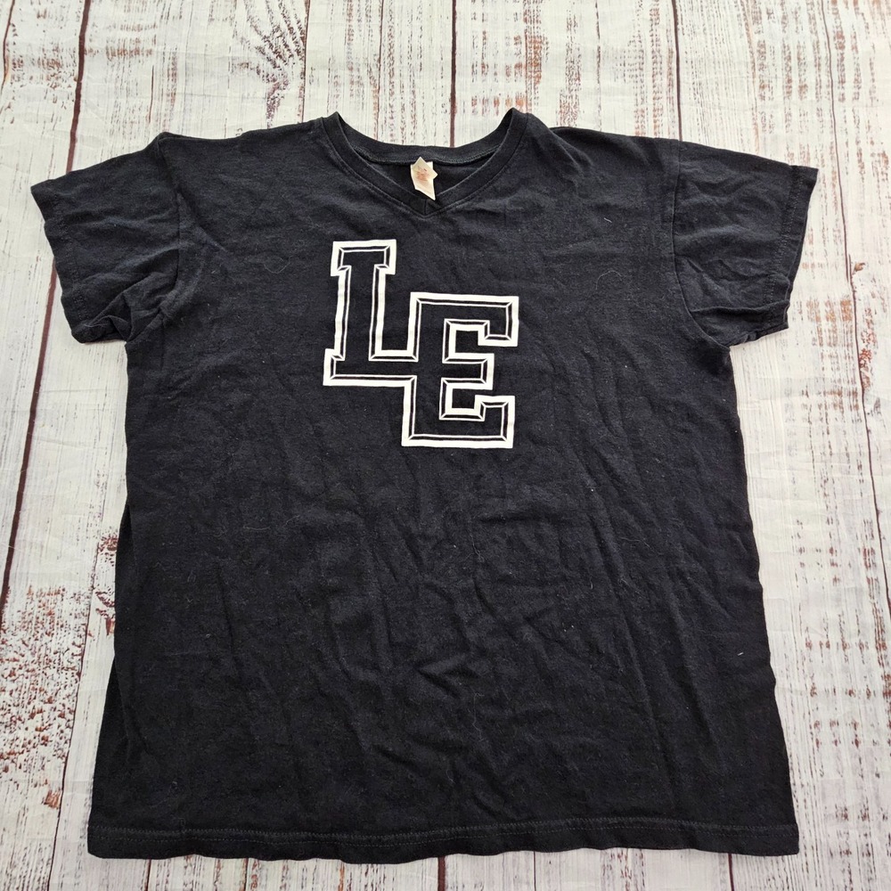 Lion & Eagle Pub Boca Raton‎ FL Black Short Sleeve Cotton T-Shirt Women's L